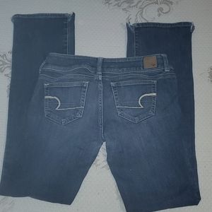 American Eagle denim jeans size 4 slim boot